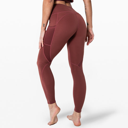 the keeper contour legging with pockets RED